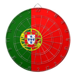 Portugiesische Flagge (Portugal) Dartscheibe