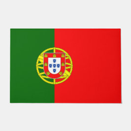 Portugiesische Flagge (Portugal) Fußmatte