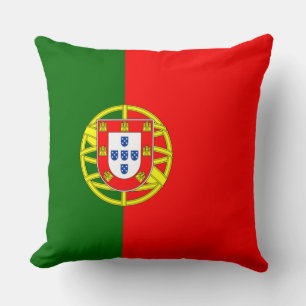 Portugiesische Flagge (Portugal) Kissen