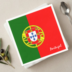Portugiesische Flagge / Portugal Party Mode / spor Serviette