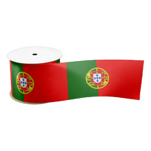 Portugiesische Flagge (Portugal) Satinband