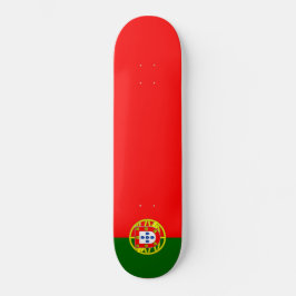 Portugiesische Flagge (Portugal) Skateboard