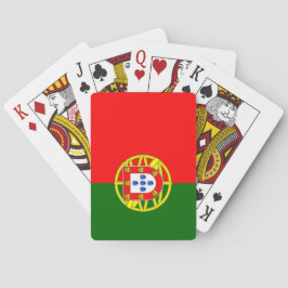 Portugiesische Flagge (Portugal) Spielkarten