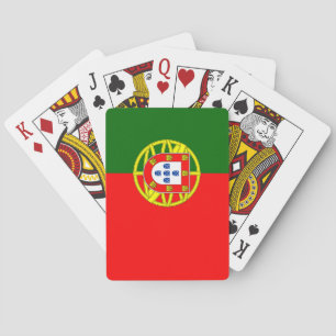 (Portugiesische) Flagge Portugals Spielkarten