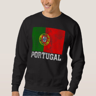 Portugiesische Flagge Pride Roots Country Famile Sweatshirt