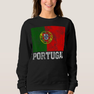 Portugiesische Flagge Pride Roots Country Famile Sweatshirt