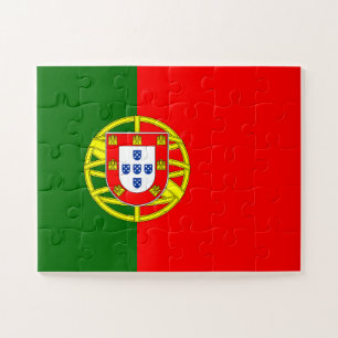 portugiesische Flagge Puzzle