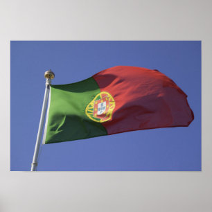 Portugiesische Flagge (RF)) Poster