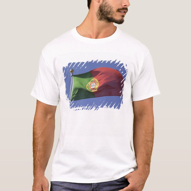 Portugiesische Flagge (RF) T-Shirt (Vorderseite)