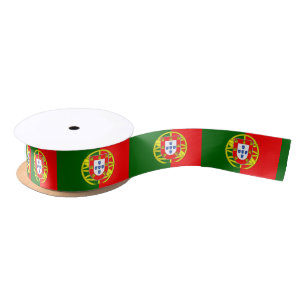 Portugiesische Flagge Satinband