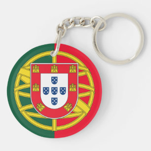 Portugiesische Flagge Schlüsselanhänger