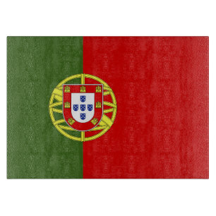 Portugiesische Flagge Schneidebrett