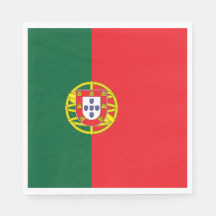 portugiesische Flagge Serviette