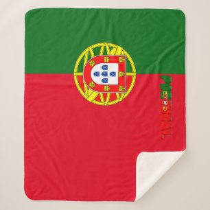 Portugiesische Flagge Sherpadecke