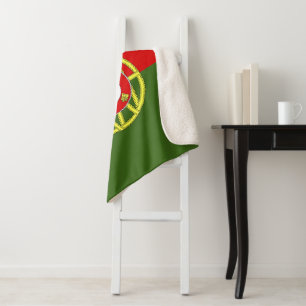 Portugiesische Flagge Sherpadecke