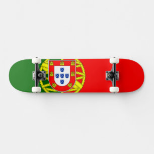 Portugiesische Flagge Skateboard