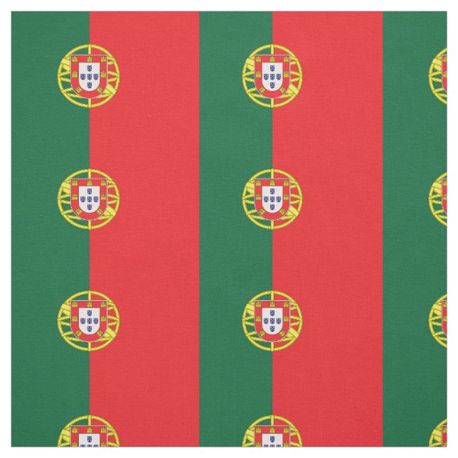 portugiesische Flagge Stoff (Muster)