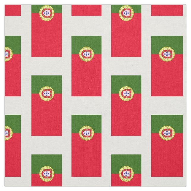 Portugiesische Flagge Stoff (Muster)