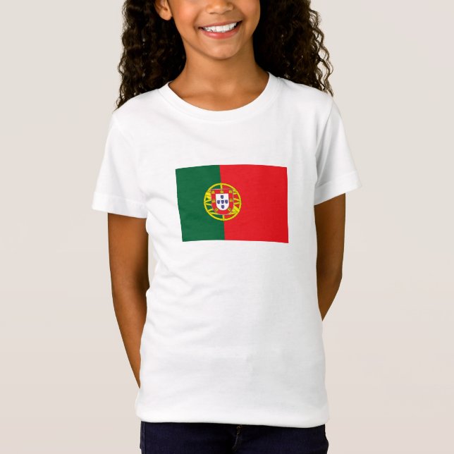 portugiesische Flagge T-Shirt (Vorderseite)