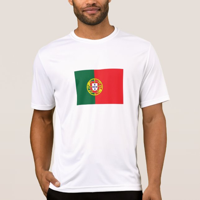 portugiesische Flagge T-Shirt (Vorderseite)