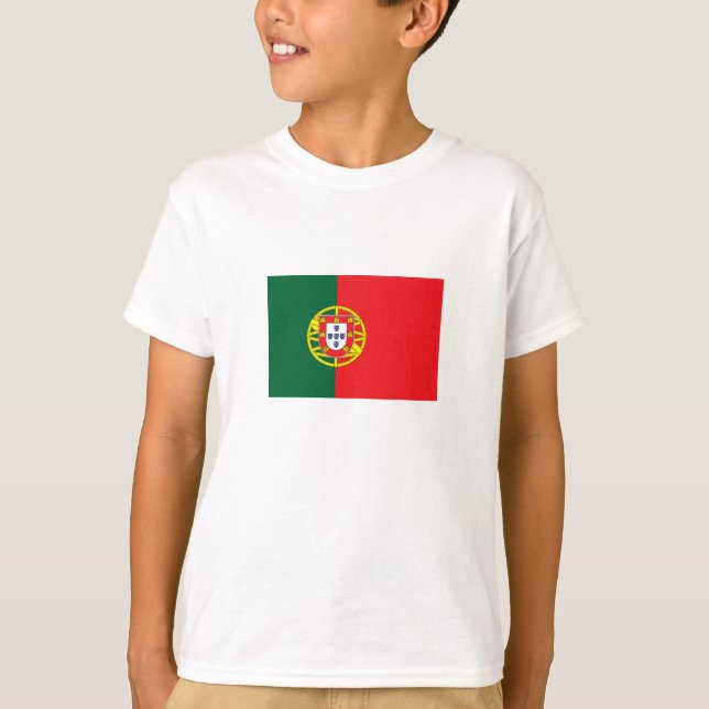 portugiesische Flagge T-Shirt (Vorderseite)