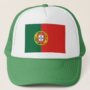 Portugiesische Flagge Truckerkappe