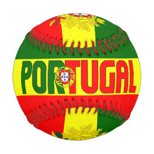 Portugiesische Flagge und Wappen - Patriotik Baseball