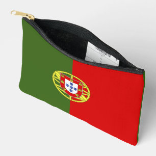 Portugiesische Flagge Zubehörtasche