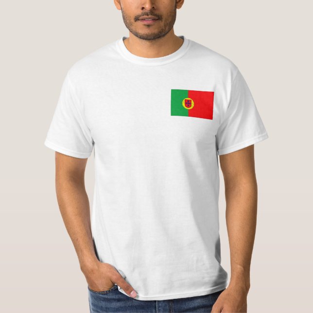 Portugiesische Flaggen-T - Shirts und Geschenke (Vorderseite)