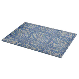 Portugiesische Fliesen Vintage Azulejos Blau Weiß Schneidebrett