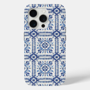 Portugiesische Fliesen Vintage Blau-Weiß Case-Mate iPhone Hülle
