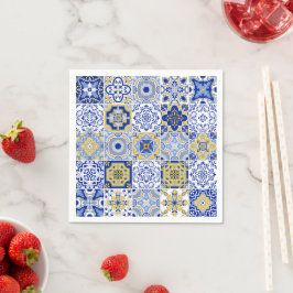 Portugiesische Fliesenmuster  Serviette