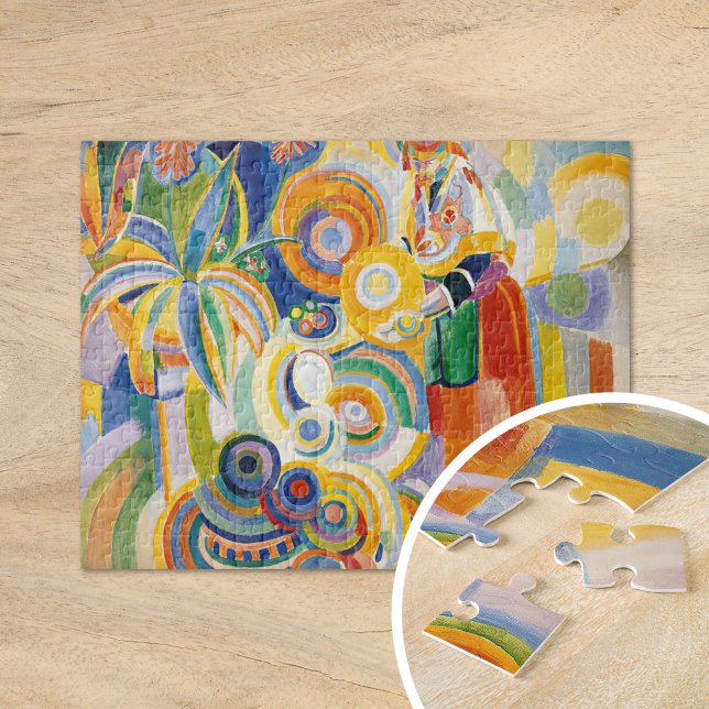 Portugiesische Frau | Robert Delaunay Puzzle (Von Creator hochgeladen)