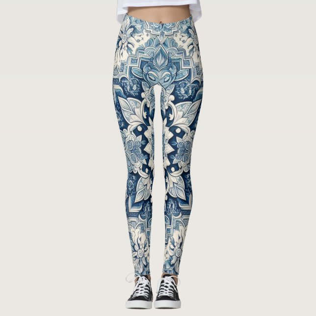 Portugiesische Gestaltung Leggings (Vorderseite)