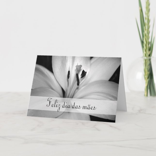 Portugiesische Karte der Mutter Tages (Vorderseite)