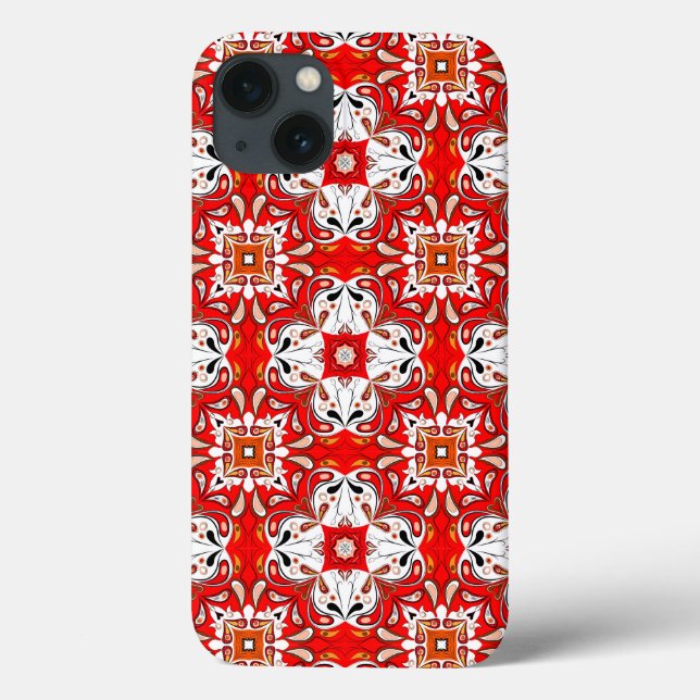 Portugiesische Keramik-Muster Case-Mate iPhone Hülle (Rückseite)