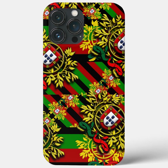 Portugiesische Muster Case-Mate iPhone Hülle (Rückseite)