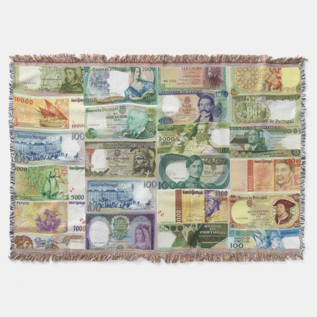 Portugiesische Muster Decke (Vorderseite)