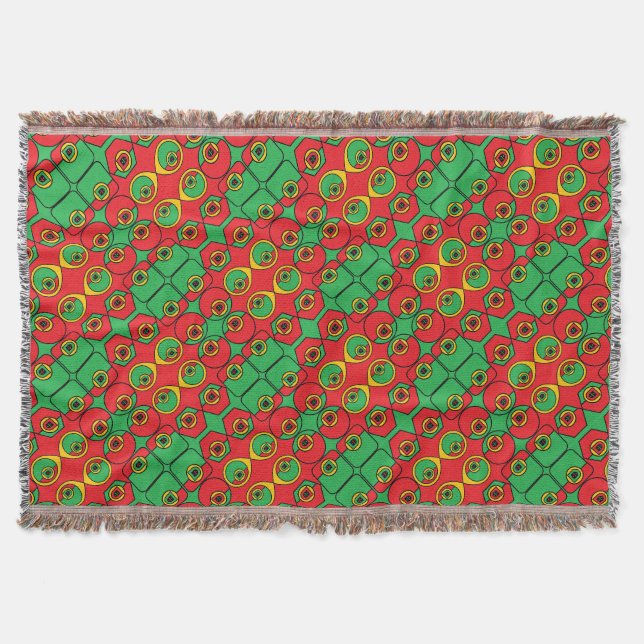 Portugiesische Muster Decke (Vorderseite)