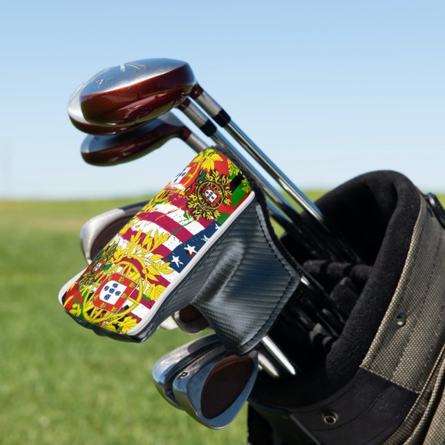 Portugiesische Muster Golf Headcover (In Situ)