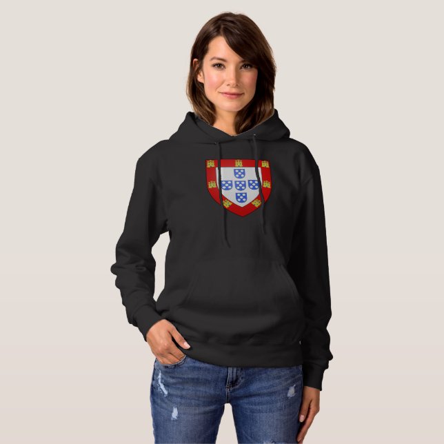 Portugiesische Muster Hoodie (Vorne ganz)