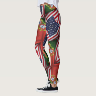 Portugiesische Muster Leggings