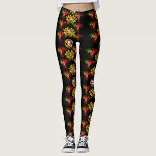 Portugiesische Muster Leggings