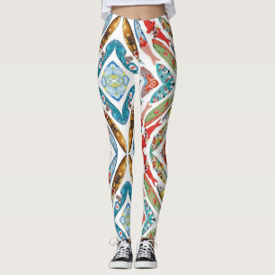 Portugiesische Muster Leggings