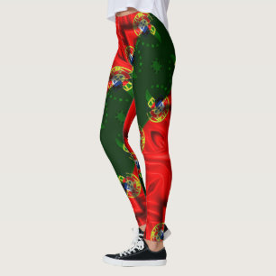 Portugiesische Muster Leggings