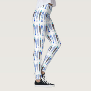 Portugiesische Muster Leggings