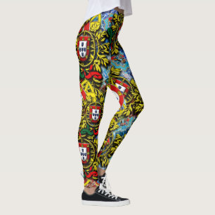 Portugiesische Muster Leggings