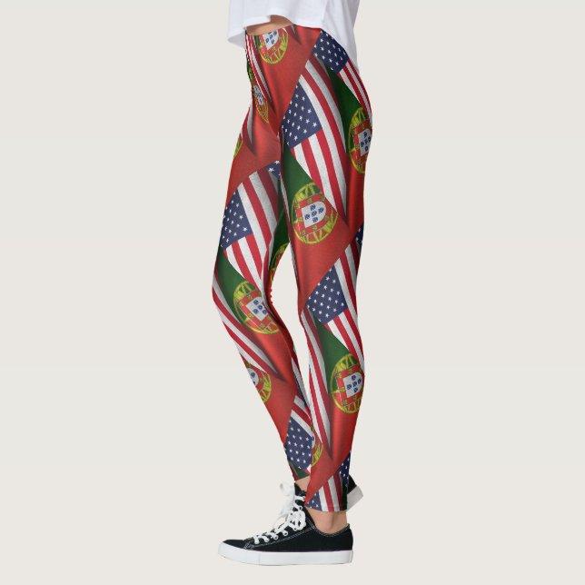 Portugiesische Muster Leggings (Links)
