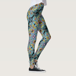 Portugiesische Muster Leggings