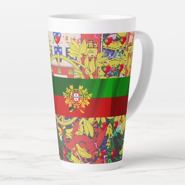 Portugiesische Muster Milchtasse (Rechte Ecke)